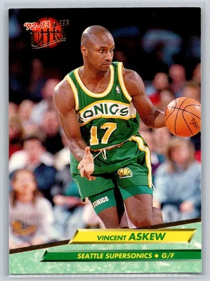 1992-93 Ultra #360 Vincent Askew - Image 1 of 2