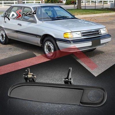 前左驾驶员侧门拉手适用于 88-94 福特 Tempo Mercury Topaz 4-Dr — 第 1/4 张图片