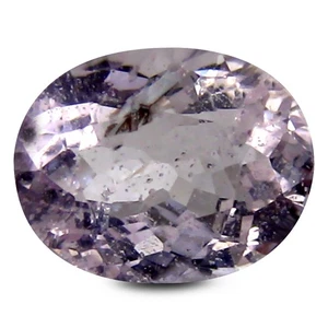 1,37 ct AAA faszinierende ovale Form (8 x 7 mm) rosa Morganit natürlicher Edelstein - Bild 1 von 1