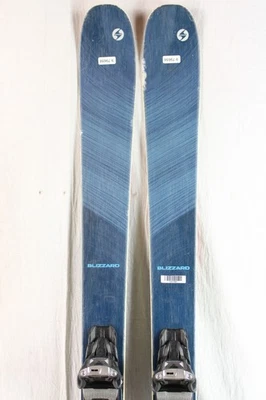 20-21 Blizzard Black Pearl 88 Used Womens Skis w/Bindings 165cm #979656 - Image 1 of 4