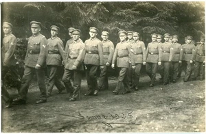 Orig. Foto-AK SENNE /SENNELAGER /PADERBORN /BIELEFELD Soldaten in Uniform 1925 - Picture 1 of 1