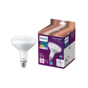 Philips Smart Wi-Fi LED Flood Light, Full Color 65W, BR40 - Picture 1 of 3