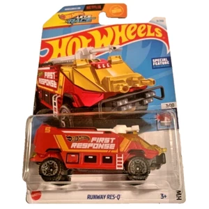 HOT WHEELS 2024 RUNWAY RES-Q RED 09/250 HTC88 ASADA DESIGN LET'S RACE T.V. SHOW - Picture 1 of 1