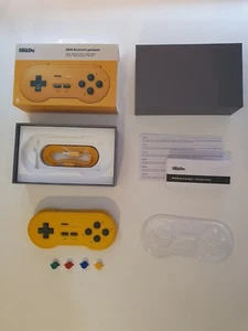 RARE 8BITDO SN30 GB YELLOW BLUETOOTH CONTROLLER GAMEPAD GAME BOY POCKET EDITION - Picture 1 of 11