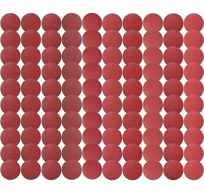 100x 6 in PSA Adhesive Sanding Disc 60-1000 Grit DA Sander Sandpaper Sticky Back
