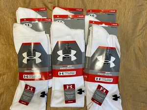 6 Paar Under Armour Damen-Volleyballsocken LG 10-13 WÄRMEABLEITEND - Bild 1 von 8