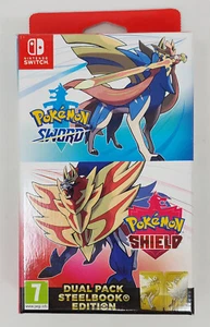 Pokemon Sword & Shield Dual Pack Steelbook Ed. [Nintendo Switch, 2019] Neu&ovp! - Bild 1 von 6