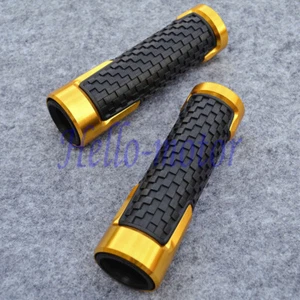 22mm 7/8" Handle Bar Hand Grip For Kawasaki ZX-6R ZX-7R ZX-9R ZX-12R ZRX1200/400 - Picture 1 of 9