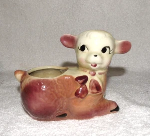 Pink Lamb Spaulding Royal Copley Planter Vintage Lot Q - Picture 1 of 7