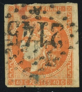 France #47 Ceres 40c Postage Stamp Europe 1870 Used - Picture 1 of 1