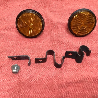 Kawasaki Ninja 650 EX650 2012 línea de freno delantero guías de manguera abrazaderas y reflectores Foto 1 de 4