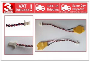 2 Pin Dell XPS13 15 9343 9350 9360 9365 Precision 5510 7350 BIOS CMOS Battery - Picture 1 of 10