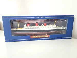 BARCO RMS QUEEN MARY METAL METALICO ATLAS ESCALA 1:1250 A ESTREAR SHIP MODEL - Imagen 1 de 3