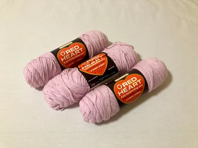 Vintage Coats & Clark Red Heart Yarn Orchid Pink Orlon Acrylic 4 PLY 3.5oz - 3 — 第 1/4 张图片