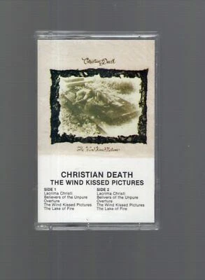 CHRISTIAN DEATH THE WIND KISSED PICTURES VINTAGE+RARE CASSETTE TAPE      1986 Foto 1 de 2