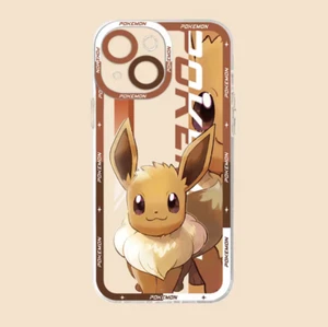Pokemon Eeve Phone Case For iPhone 15 14 13 12 Pro/Pro Max. Clear case. - Picture 1 of 3