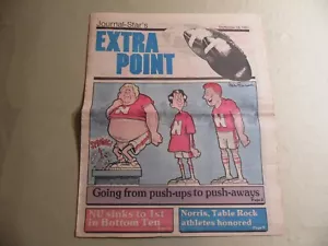 Journal Star Extra Point / 13 de septiembre de 1985 / Envío nacional gratuito - Imagen 1 de 2