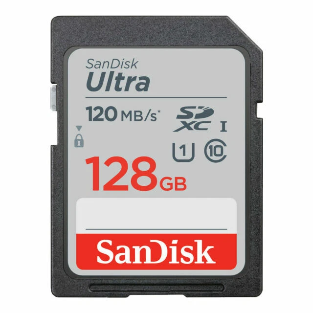 SanDisk Ultra 128GB SDUN4 Class 10 SDXC 120MB/s UHS-I SD Memory Card  - Image 1 of 1