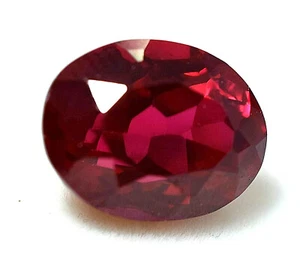 8.40 Ct Natural Pinkish Red Ruby Mozambique GGL Certified Quality Treated Gem - Picture 1 of 5