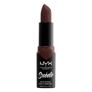 NYX Professional Makeup Suede Matte Lipstick, lightweight vegan formula, Cold - Picture 1 of 7