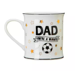 Schachtel Sass & Belle Dad Your'e A Winner Porzellan Becher für Tee Kaffee KD107 - Bild 1 von 2