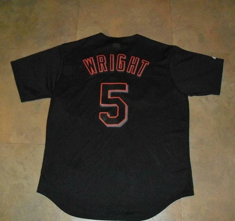 David Wright jersey #5 Large New York Mets Majestic alternate jersey color RaRe Cover