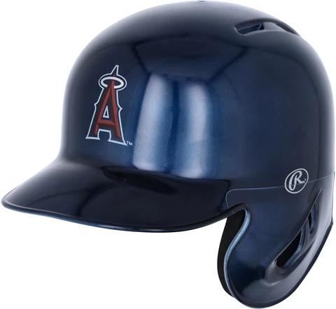 Los Angeles Angels Rawlings Alternative Chrome Mini Batting Helmet Cover