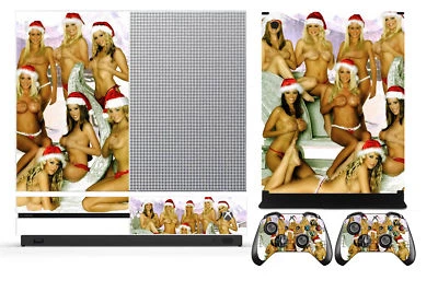 Girls 203 Vinyl Cover Skin Sticker for Xbox One S (Slim) & 2 controller skins - Image 1 of 2