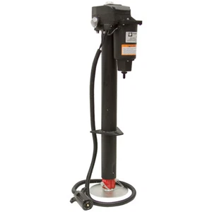 3500 lb 24" 12 Volt DC A-Frame Trailer Jack w/Foot Buyers Products 28-1746 - Bild 1 von 6