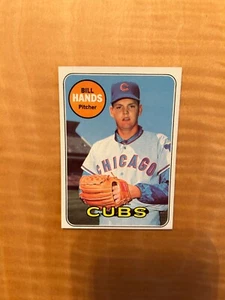 1969 TOPPS BASEBALL #115 BILL HANDS!! NM-MT OR BETTER!! SPEDIZIONE 1€!! - Foto 1 di 2