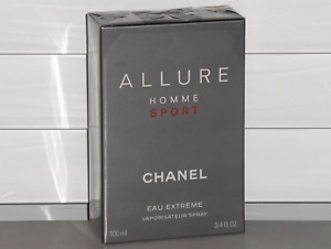 ALLURE HOMME SPORT Eau Extreme CHANEL Mens Eau de Parfum Spray 3.4 oz, 100ml NIB