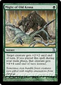 MTG - MIGHT OF OLD KROSA - Time Spiral (U) - Picture 1 of 1