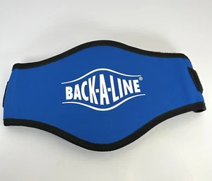 Back-A-Line Back Support Belt Adjustable Lumbar Support Work Sitting Standing - Picture 1 of 7