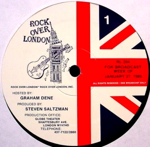 ROCK OVER LONDON - Program #204 - 1/27/85 Radio Show Transcription NM LP + cue - Bild 1 von 6