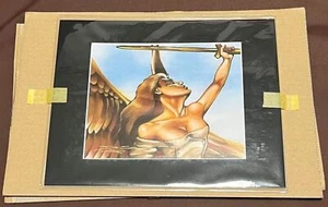 Magic The Gathering Serra Angel Signed By Douglas Shuler 8x10 Art Print - Picture 1 of 4