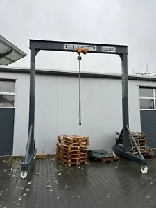 Portalkran Kran Mobil Bootskran Heben Anhänger Container Boot LKW PKW NEUBAU - Bild 1 von 24
