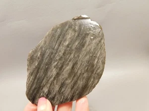Platinum Obsidian Unpolished Stone Slab Rough Rock Davis Creek #O21 - Picture 1 of 8