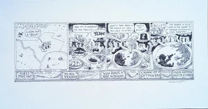 TONY MILLIONAIRE - Maakies STRIP - ORIGINAL ART - Tony's True Stories! - Picture 1 of 1
