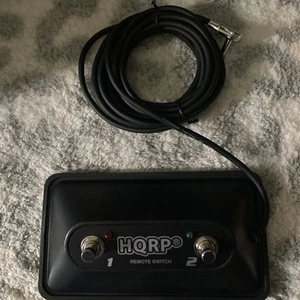 HQRP  2 Button Remote Guitar Amplifier Foot Switch With Attached Cord - Picture 1 of 3