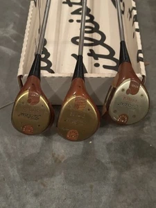 PERSIMMON Titleist Tour Model 5451 ALL ORIGINAL IN BOX - Driver, 3 Wood, 5 Wood - Picture 1 of 5
