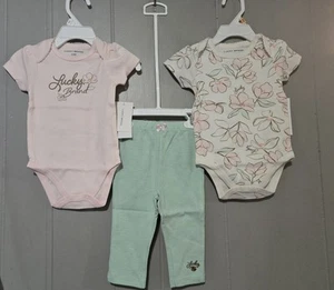 NWT LUCKY BRAND 3-piece Outfit 6-9 Months - Picture 1 of 4