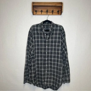 Burberry | Camicia XLT bianca e nera casual con bottoni - Foto 1 di 8