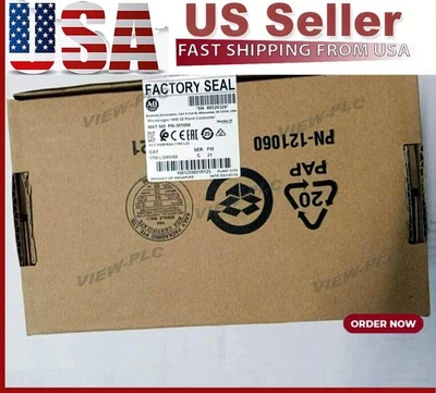 New Sealed AB 1766-L32AWAA MicroLogix1400 32 Point Controller 1766L32AWAA - Image 1 of 4