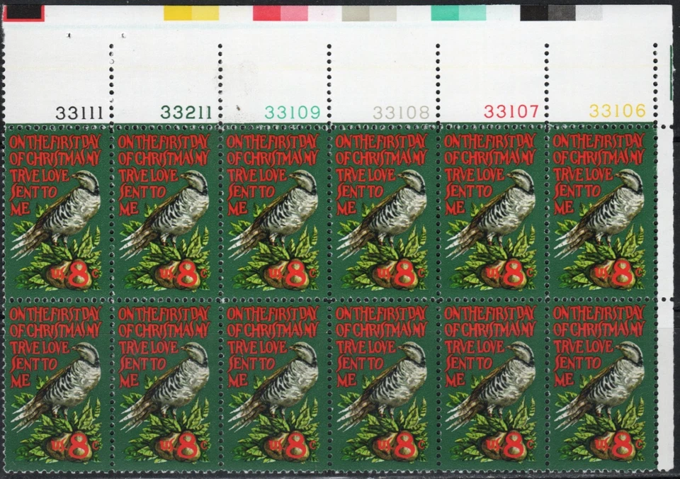 US Scott #1445 Plate block of 12, Mint Never Hinged - Image 1 of 1