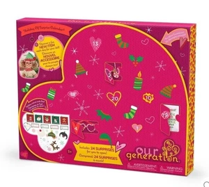 Our Generation Holiday Elf Surprise Advent Calendar Christmas - Picture 1 of 1