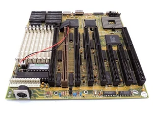TARGET MICRO TYPHOON 486-386/ISA Sockel 1 Motherboard PC Mainboard 256KB Cache - Bild 1 von 1