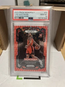 2023 Prizm Monopoly Cam Whitmore Question Mark 25/25 - Picture 1 of 3