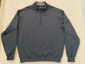 FootJoy FJ 1/4 Zip Pullover Large blau-grün Performance Golf Sweatshirt Herren - Bild 1 von 23