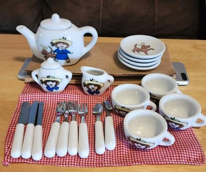 Madeline Porcelain Childrens Mini Tea Set - Picture 1 of 4