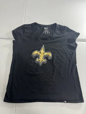 Nueva Camiseta Orlean Saints Talla L Mujer Manga Corta 47 Marca NFL Fútbol Foto 1 de 4